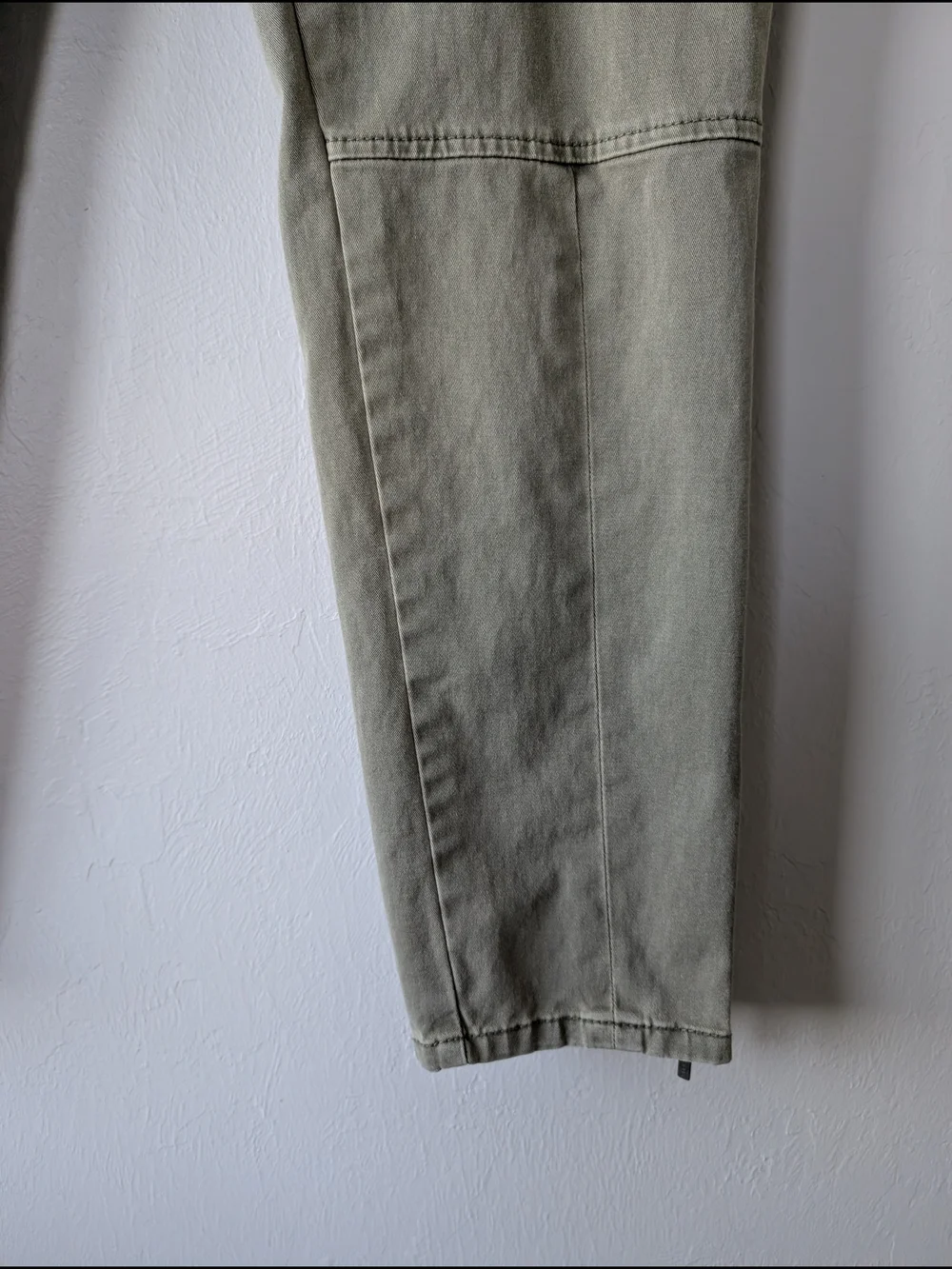 Michael Kors Olive Cargo Pants Straight Leg Multiple Pockets Size 12 Cotton Mix